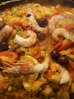 Una foto de Paella de cumpleaños