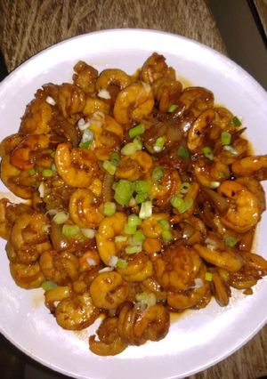 Foto resep Udang Saus Tiram
