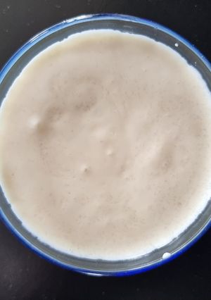 A picture of Garlic sauce.