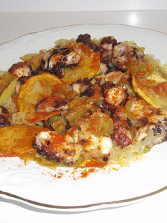 Una foto de Pulpo a lo alcoyano