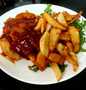 Easy Steps to Make Recipe My Tasty Chicken, Onion in BBQ Sauce with Homemade Chips 🤩 that is Awesome, Appealing}