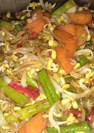 Foto resep Tumis toge campur