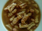 Una foto di cavatelli pomodoro