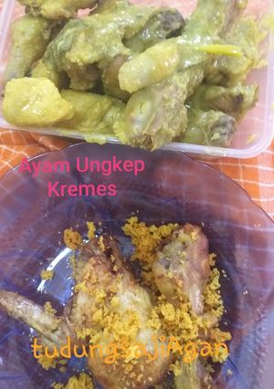 Foto resep Ayam ungkep kremes