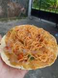 Kerupuk kuah khas Padang/ Karupuak Leak