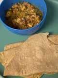 Methi paneer bhurji