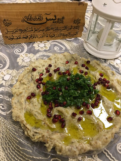 صورة لوصفة متبل الباذنجان المشوي