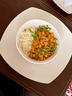 Una foto de Curry de garbanzos🍛