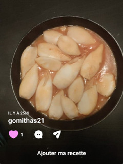 Una foto de Calamares en salsa de tomate