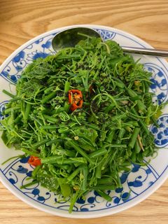 龍鬚菜炒薑絲 的食譜成品照片