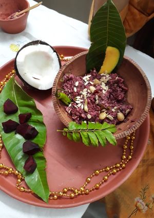 चुकंदर का खिचड़ा (chukandar ka khichda recipe in Hindi) रेसिपी मुख्य फोटो