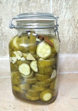 صورة لوصفة مخلل خيار