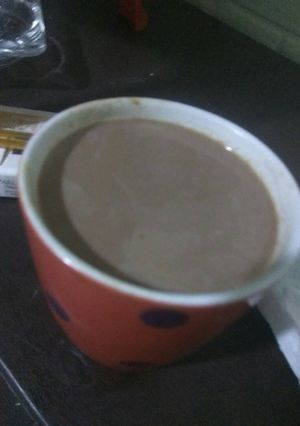 صورة لوصفة كاكاو بالكريمه 😍