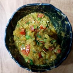 A picture of Pumpkin Bhartha.