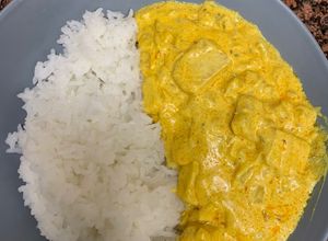 Foto principal de Arroz con tofu al curry