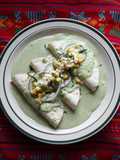 Poblanitas (enchiladas)
