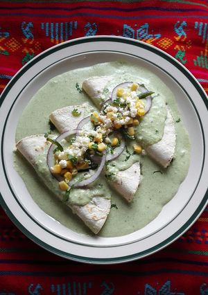 Una foto de Poblanitas (enchiladas)