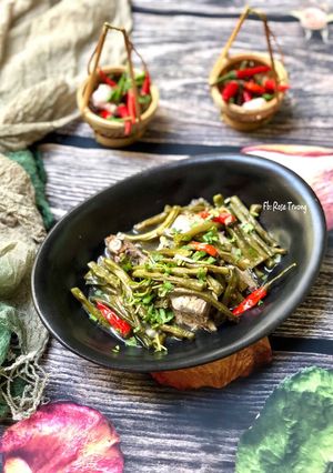 Hình của món Cá Ồ Kho Đậu Đũa.