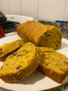 Una foto de Carrot cake (torta de zanahoria) sencilla