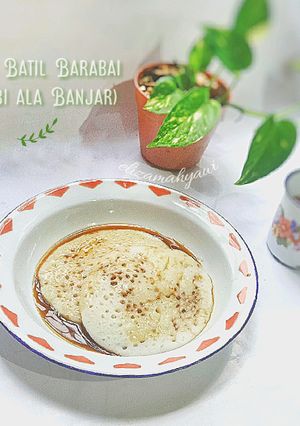 Foto resep Apam Batil Barabai (serabi khas Banjar)
