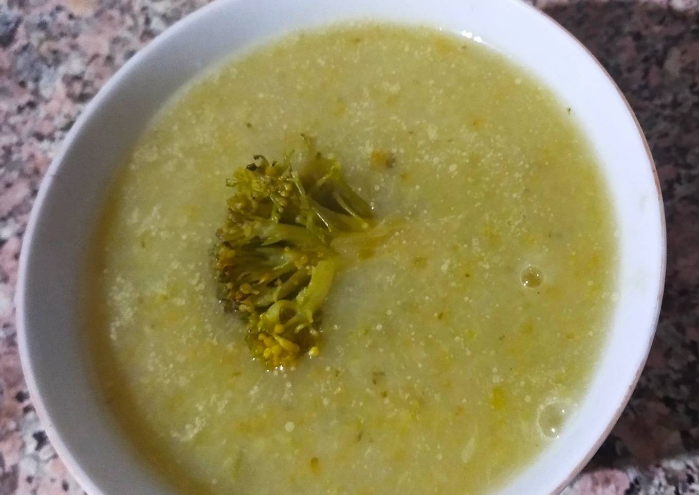 Soupe de brocolis