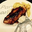 Salmon Teriyaki rice