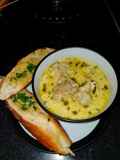 A picture of Lamb & yogurt soup 🥰.
