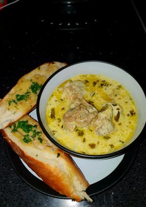 A picture of Lamb & yogurt soup 🥰.