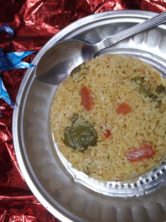 A picture of Veg pulao.
