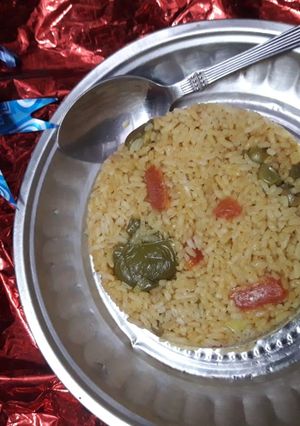A picture of Veg pulao.