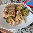 Salmon with broccoli 🥦