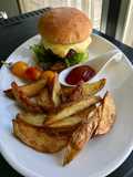Beef burger เบอร์เกอร์เนื้อ