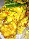 Fish fillet salted egg