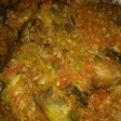 Ayam penyet pedes manis