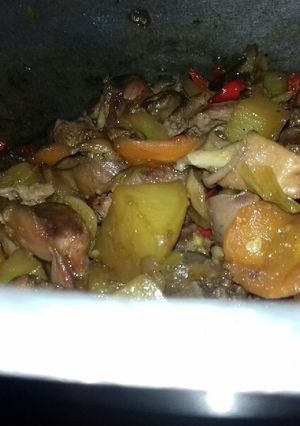 Foto resep Ongseng ati kentang tiram