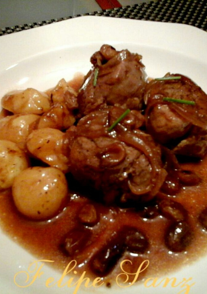 Una foto de Solomillo de cerdo en salsa de Pedro Ximenez