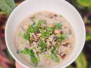 A picture of oat porridge