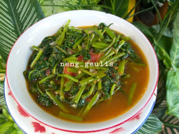 Cara Mudah Membuat Resep Cah kangkung saus tiram yang Sempurna Anti Ribet, Bikin Ngiler