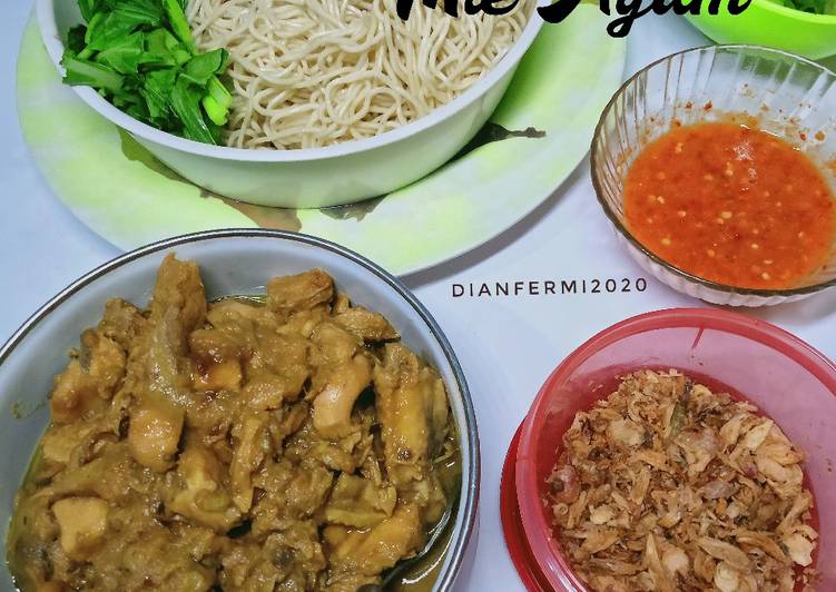 Mie ayam homemade