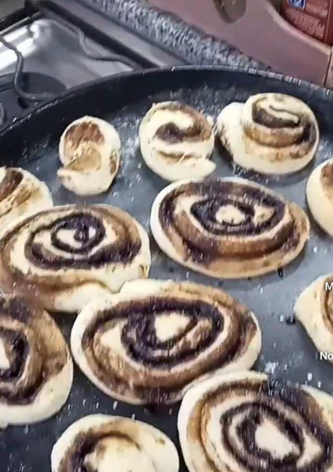 Una foto de Rolls de canela