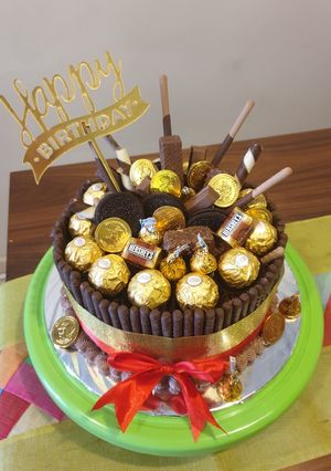 Foto resep Black Forrest Panggang DCC Base birthday cake