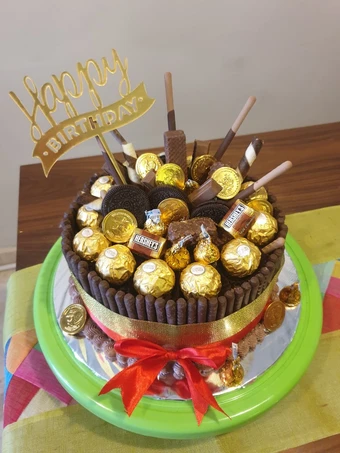 Langkah Gampang Membuat Resep  Black Forrest Panggang DCC Base birthday cake yang Bikin Ngiler, Lezat