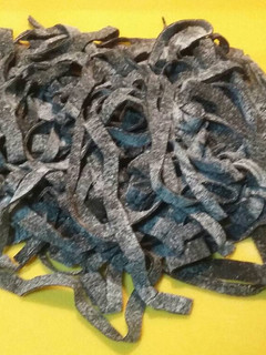 Una foto de Pasta fresca negra casera