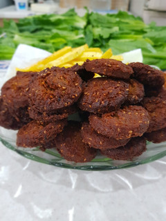 عکسی از دستور فلافل کنجدی