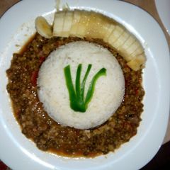 A picture of Cardamom spiced rice#myuniquericerecipecontest.