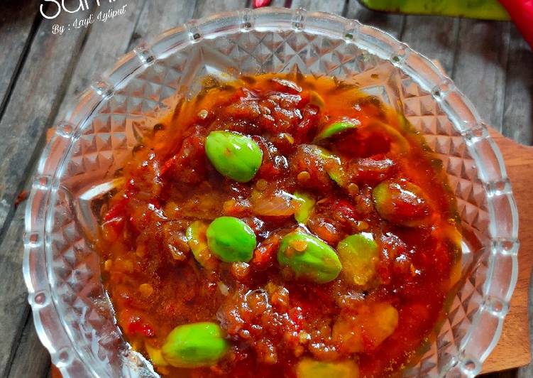 Resep Sambal Pete yang Enak Banget