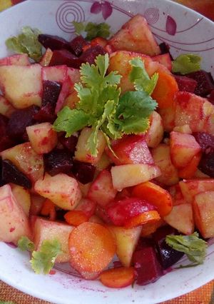 Una foto de Ensalada rusa