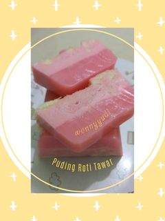 Foto resep Puding santan roti tawar