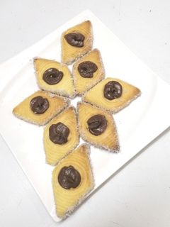 صورة لوصفة بسكويت مع الشوكولاته 🍫🍪