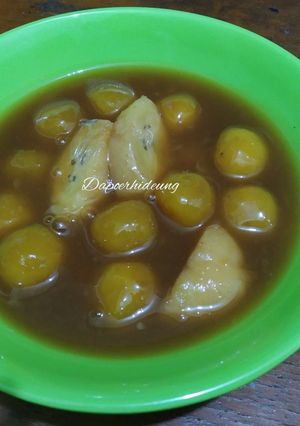 Foto resep Kolak biji salak campur pisang
